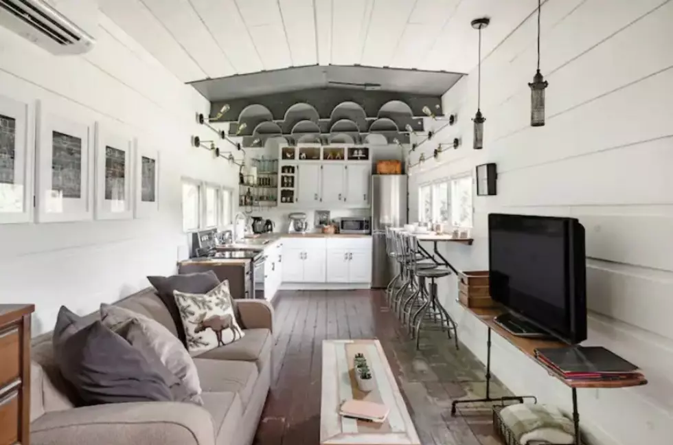 Stay Inside a Converted WWII Train Car In The Tennessee Foothills