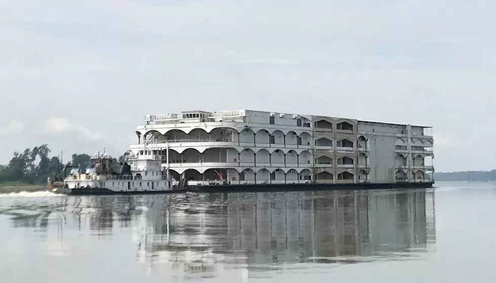 Did You Catch the Huge Riverboat Passing Through Newburgh?