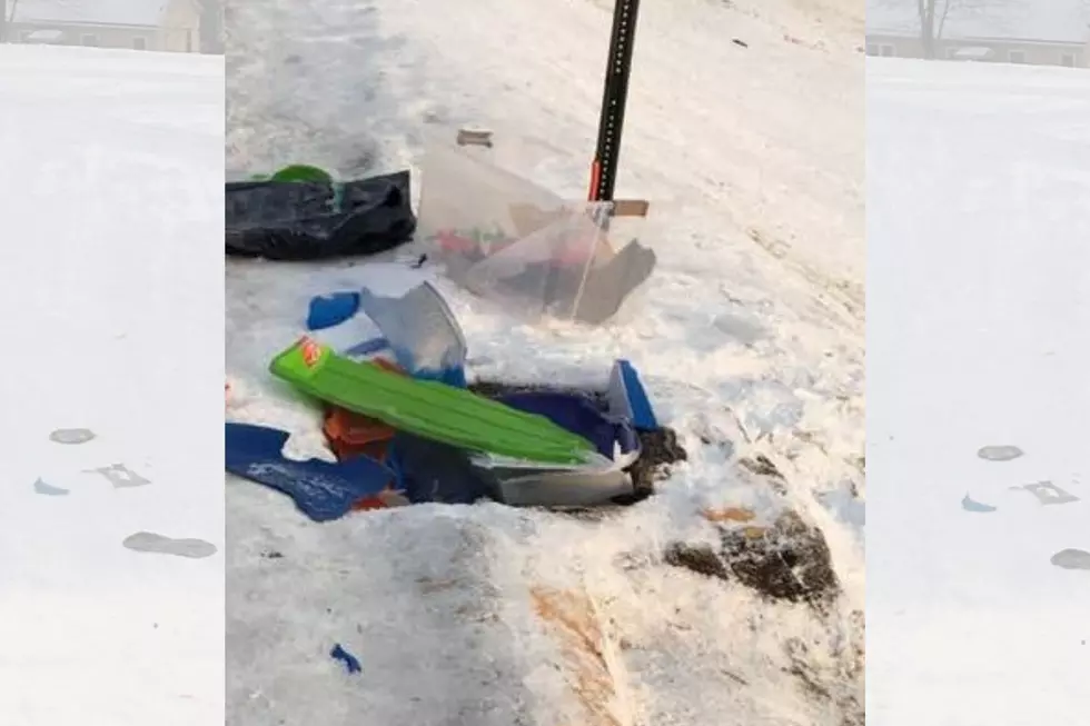 Evansville Resident Shares Concern After Trash from Sledding Left all Over Reitz Hill