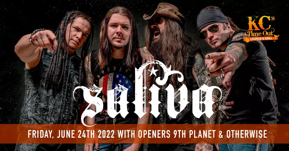 See Saliva Live at KC’s Time Out Lounge in Evansville IN – Enter Now to Win Tickets