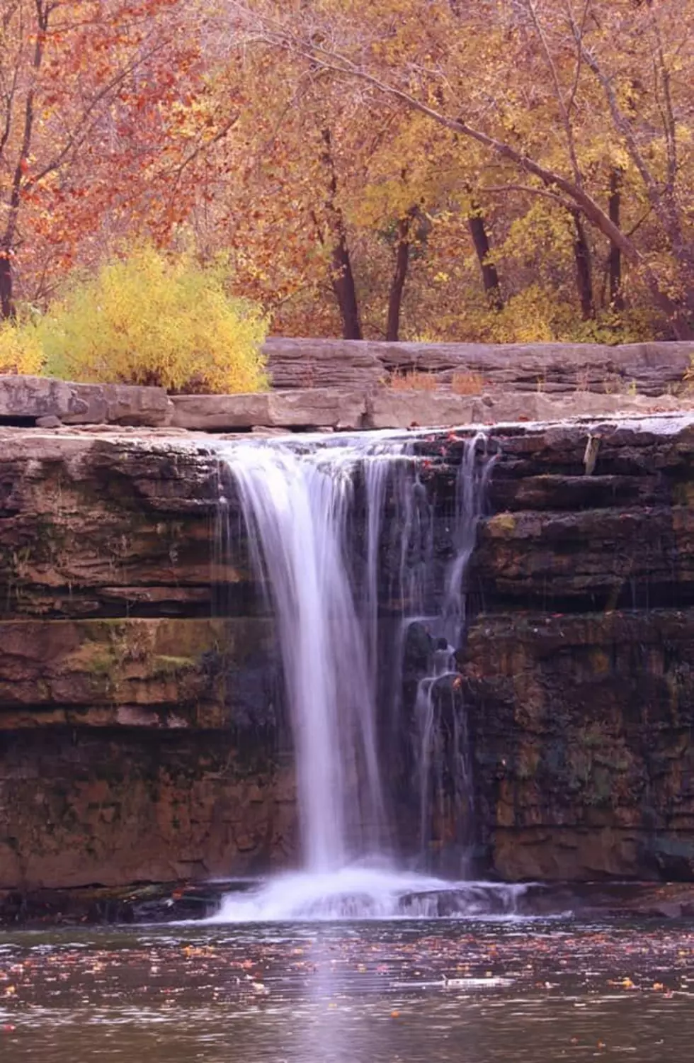 Indiana Waterfalls With Stunning Fall Foliage Backdrop are a Must See On Your Next Autumn Getaway