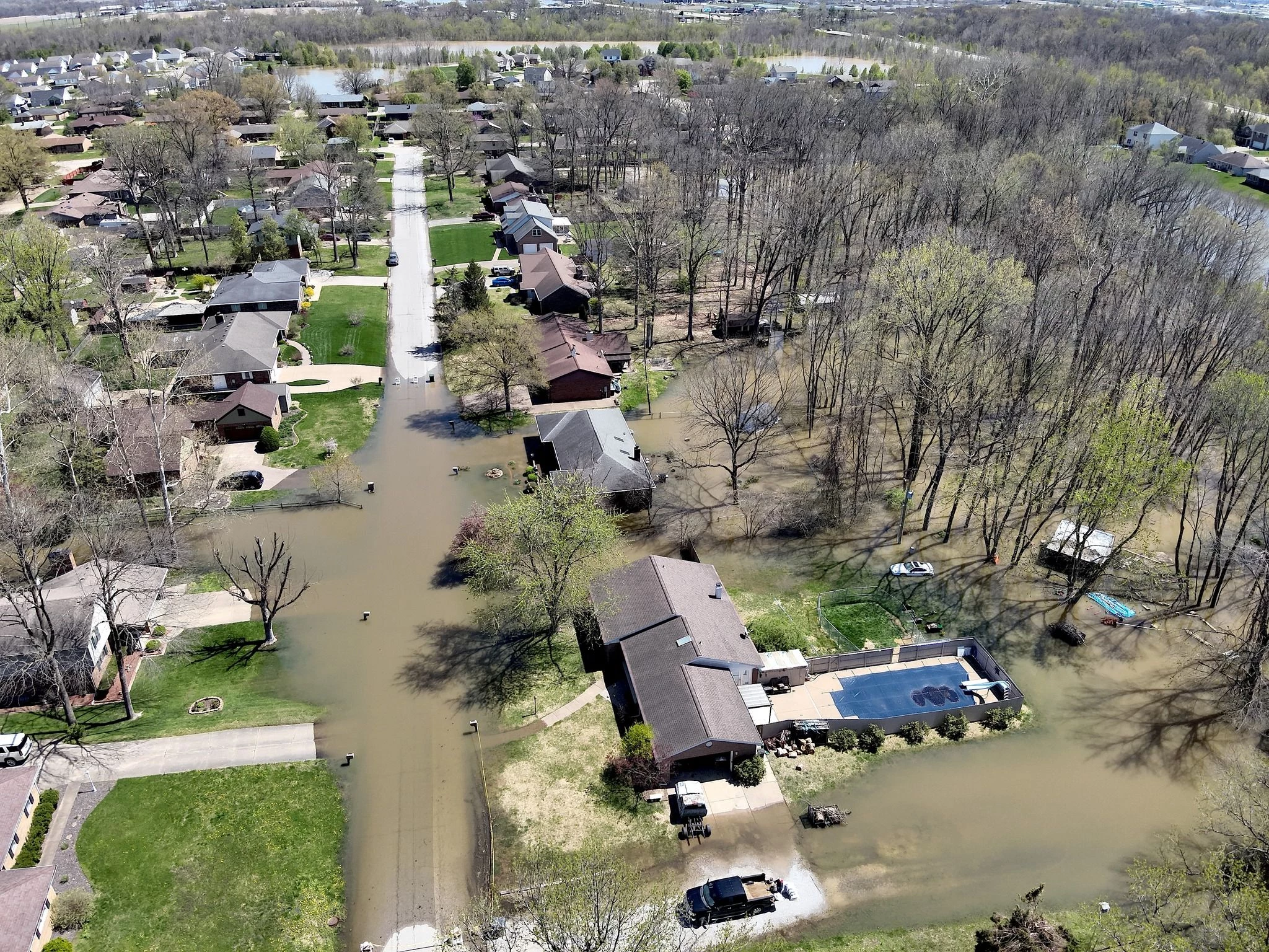 Evansville and Vanderburgh County Flooding April 2025