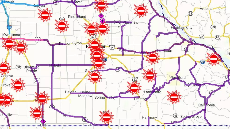 Major Highways and I-90 Still Closed Monday Morning