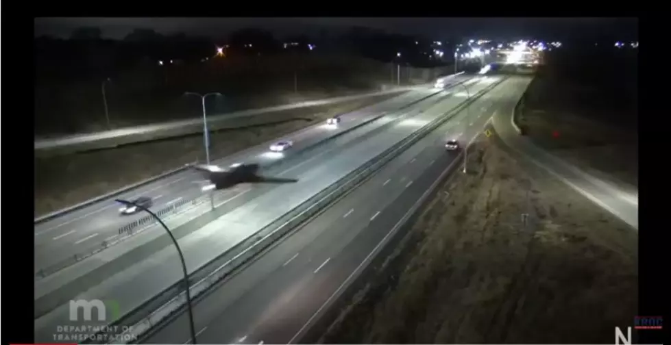 WATCH: Small Airplane Lands On I-35W In Twin Cities