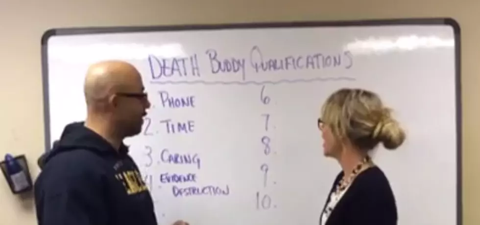 One More Thing&#8230; You Need a &#8216;Death Buddy&#8217; [VIDEO+AUDIO]