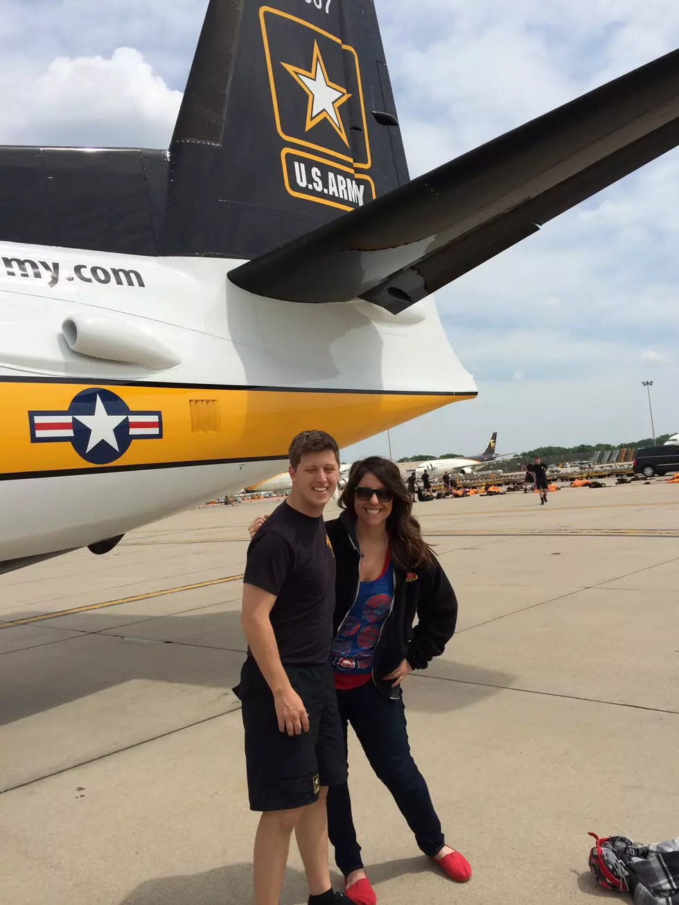 Michelle Flies with the Golden Knights at Airfest 2014 [VIDEOS]