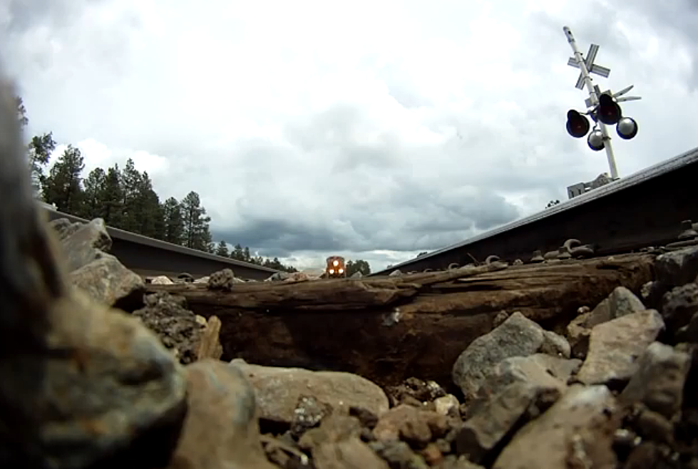 GoPro Video Under a 75 MPH Train
