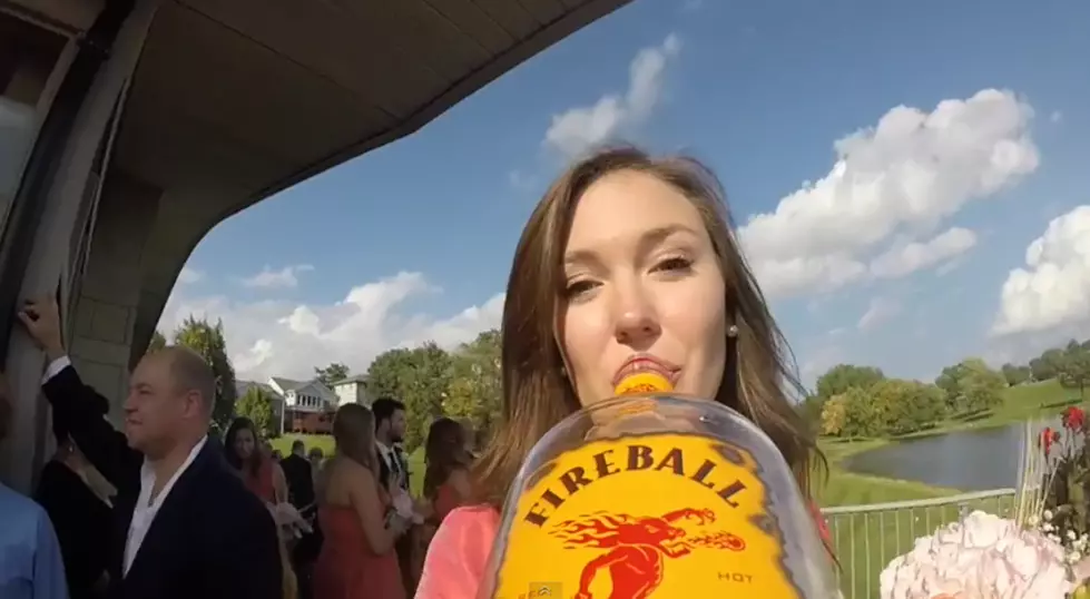 GoPro on a Bottle of Fireball at a Wedding [VIDEO]