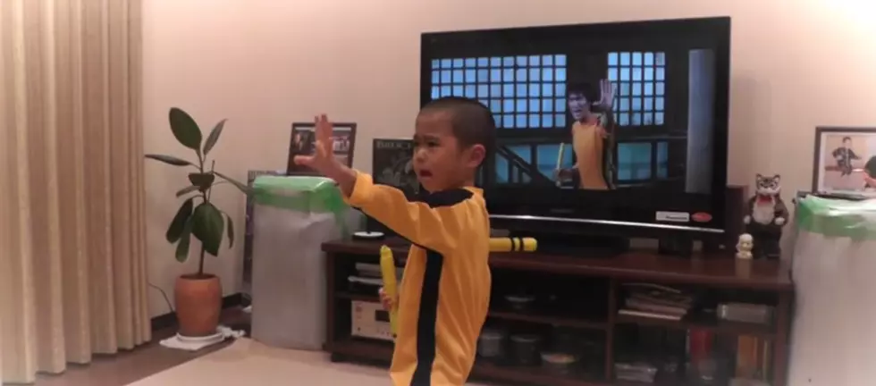 Five-Year-Old Kid With Tremendous Nunchuck Skills Channels Inner Bruce Lee [VIDEO]