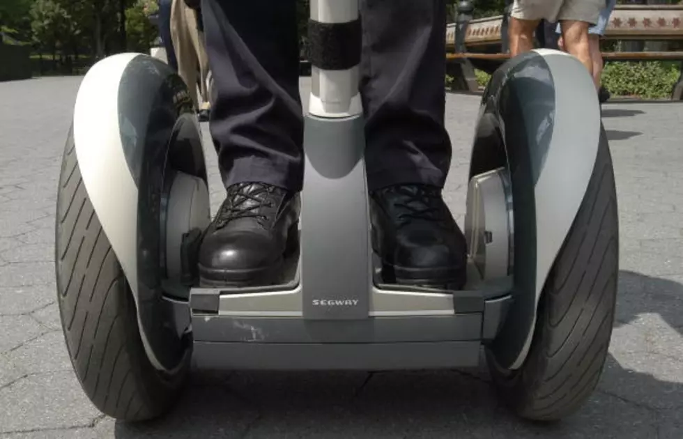 Hilarious Video of Cops Trying to Ride Their New Segway Scooter [VIDEO]