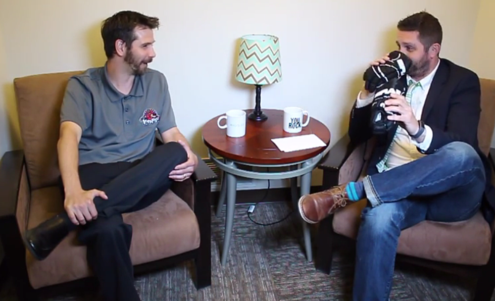 Sweet Lenny’s ‘The Five Questions’ With The Rockford IceHogs Mike Peck [VIDEO]