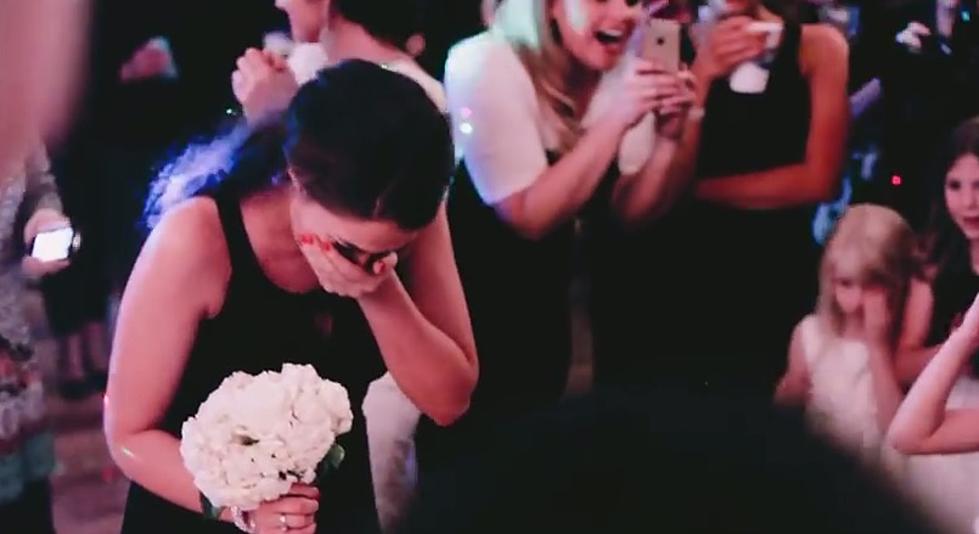 Bride Helps Her Best Friend Get Engaged At Her Own Wedding [VIDEO]