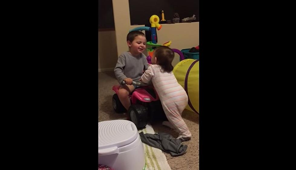 Brother Gives Little Sister the Best Pep Talk [VIDEO]