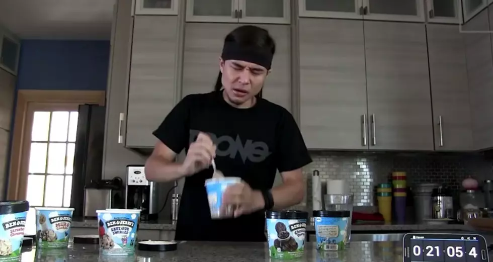 12 Pints of Ice Cream in 30 Mins [VIDEO]
