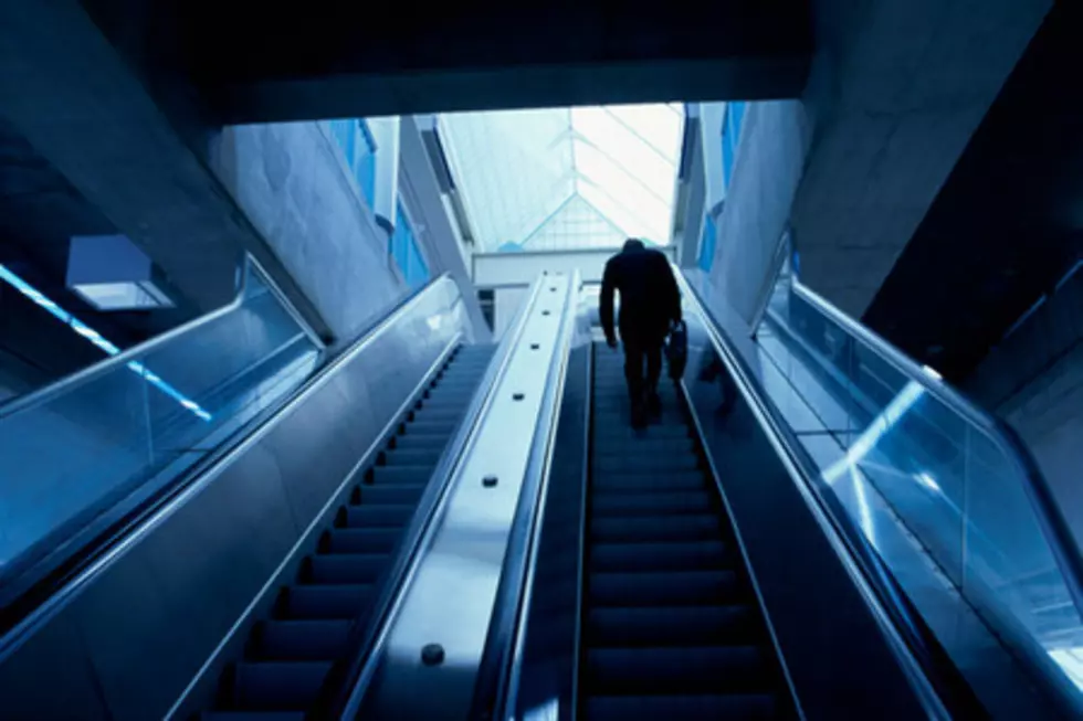 Drunk Guy Takes Longest Escalator Ride to Nowhere [VIDEO]