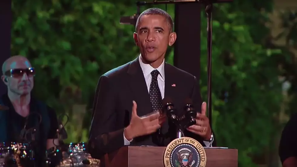 Watch President Obama Sing ‘Can’t Feel My Face’ [VIDEO]
