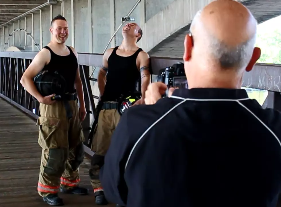 Go Behind The Scenes of the 2016 Rockford Firefighters Calendar Photo Shoot [VIDEO]