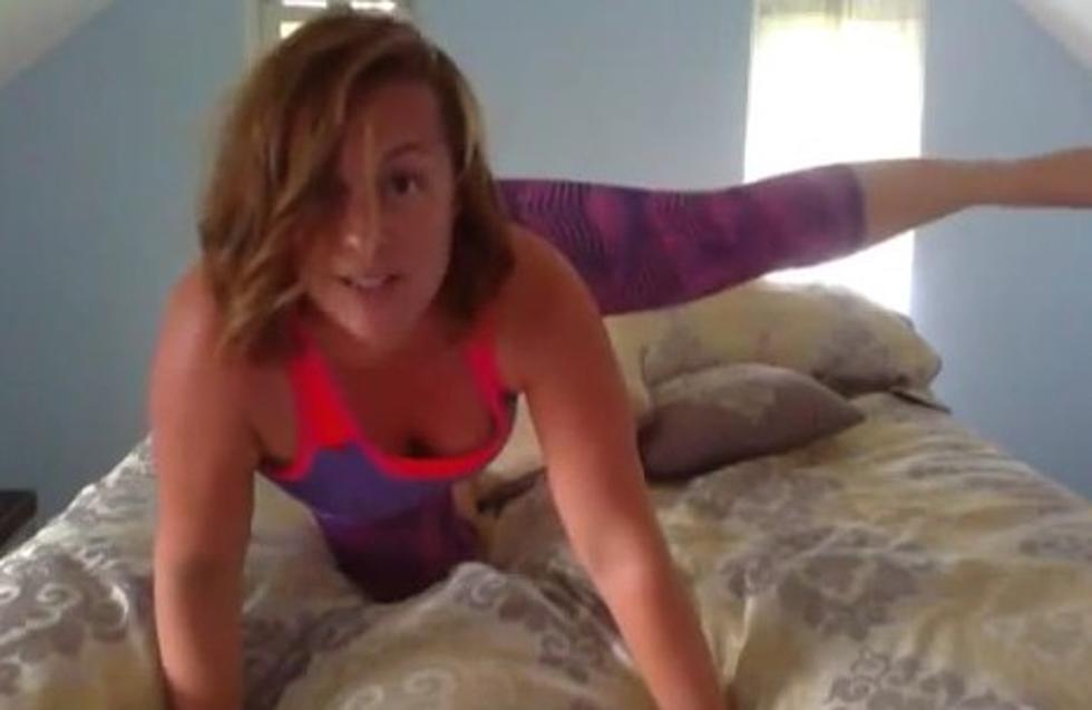 How to Train for the Insane Inflatable 5K in Bed [VIDEO]