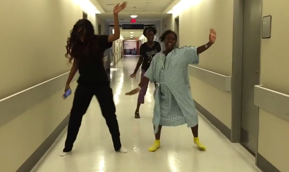 Woman In Labor Whips & Nae Nae’s Like A Boss [VIDEO]