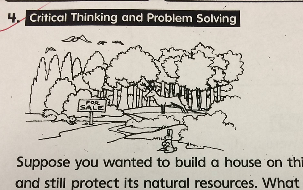 Grade School Kid Has Spot-On Answer To Homework Question