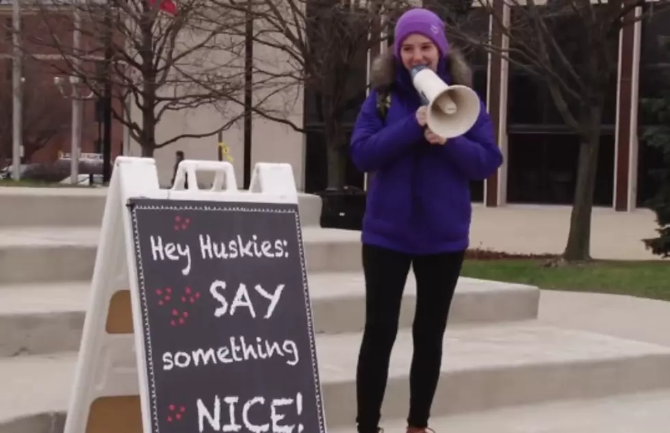 NIU Encourages Students To ‘Say Something Nice’ During Finals Week [VIDEO]