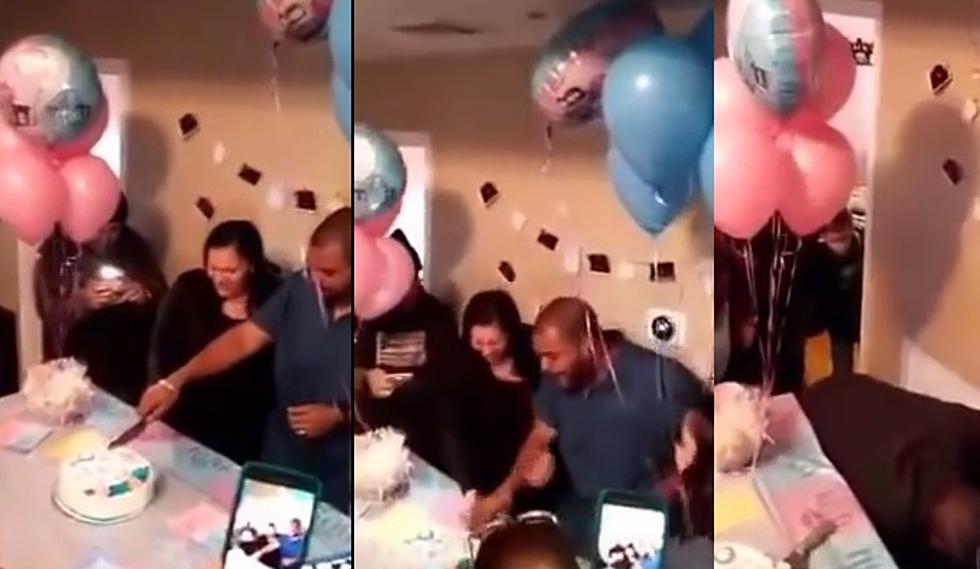 Dad-To-Be Faints When He Finds Out His 5th Kid Is A Boy [VIDEO]