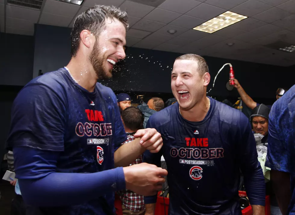 Kris Bryant Tickling Former Teammate is the GIF You Need to See Today