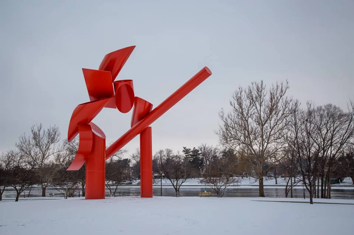 Is Rockford's Symbol Statue Red or Orange? [POLL]