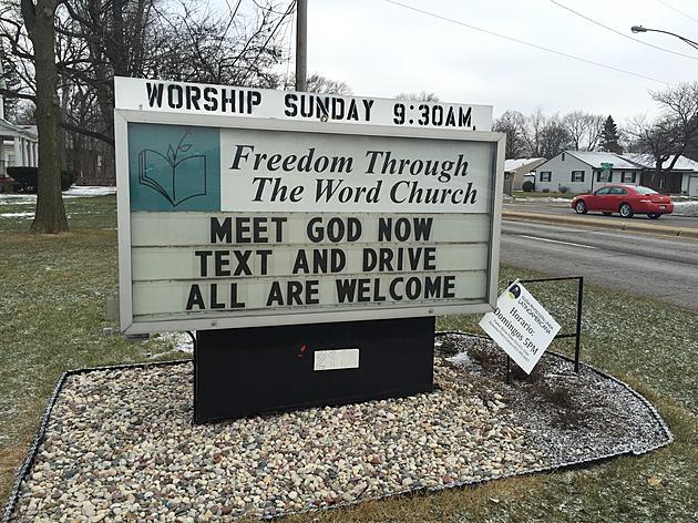 Have You Seen This Unsettling Rockford Church Sign?