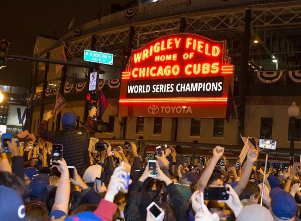 Watch Cubs Fans at Wrigley Go Crazy After Finding Out the Cubs Won the World Series
