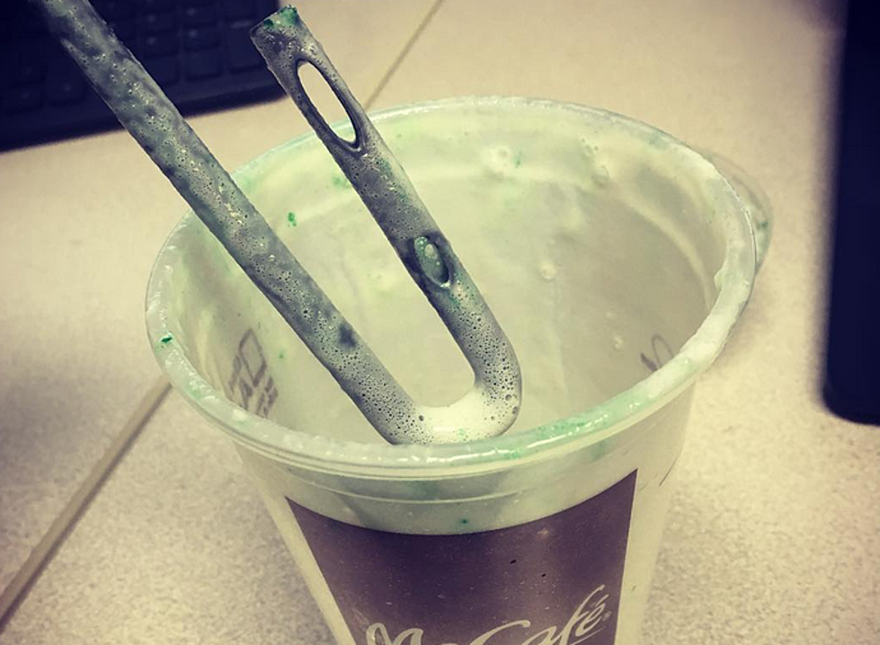 McDonald's Shamrock Straw