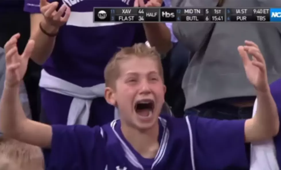 Crying Northwestern Kid Wins