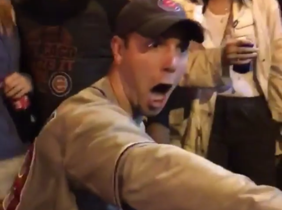 Cubs Fan Stops Fight By Dancing