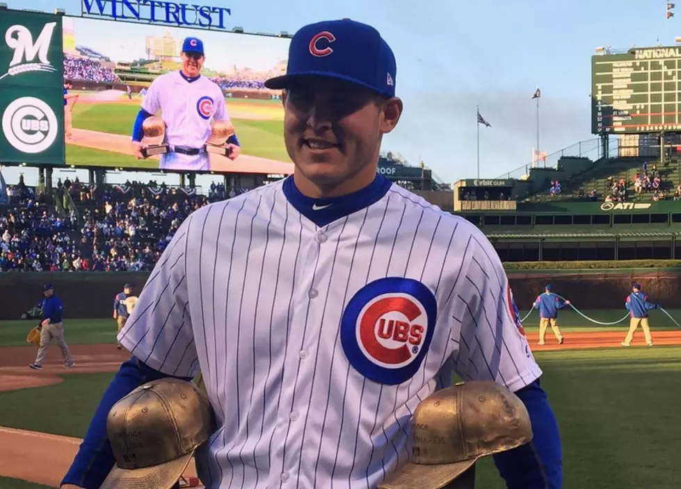 Anthony Rizzo Won The Weirdest Cubs Award Yesterday