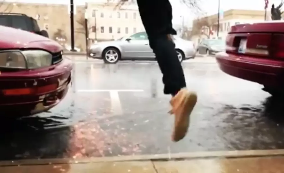 April Showers in Rockford Bring Epic Puddle Jump
