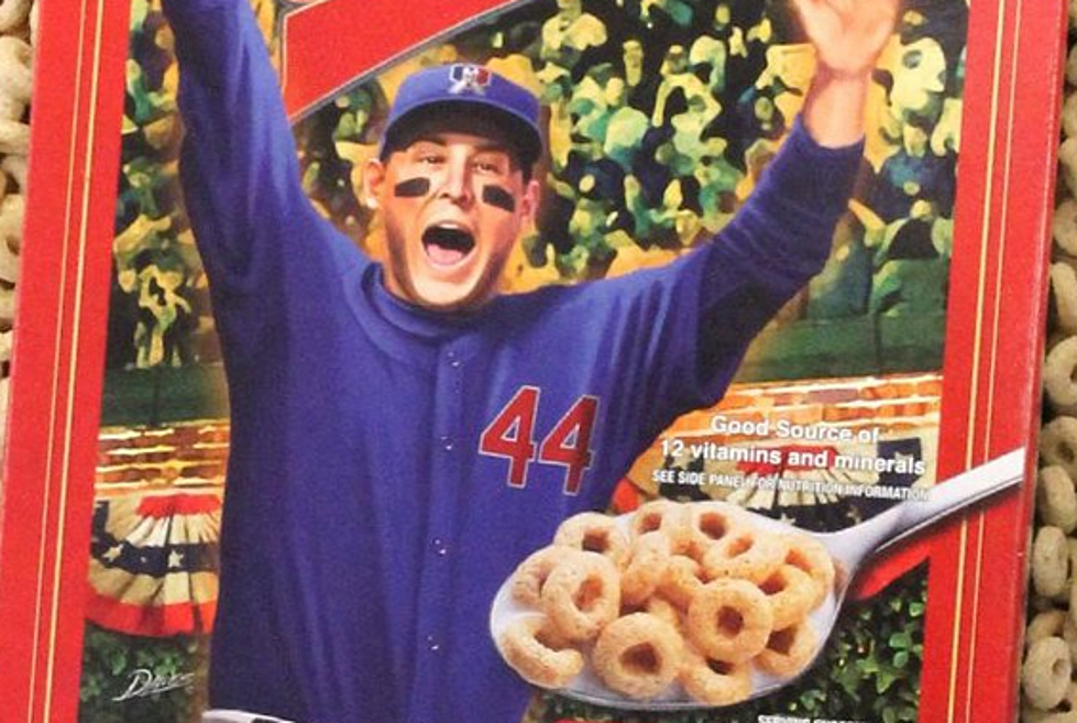 Anthony Rizzo’s Cereal Gets New Championship Look
