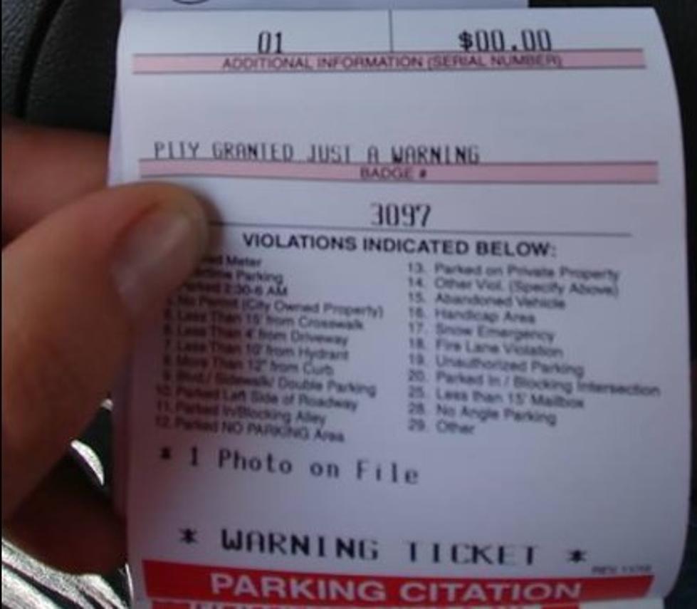 Wisconsin Driver Gets Out of a Parking Ticket After Leaving this Funny Note