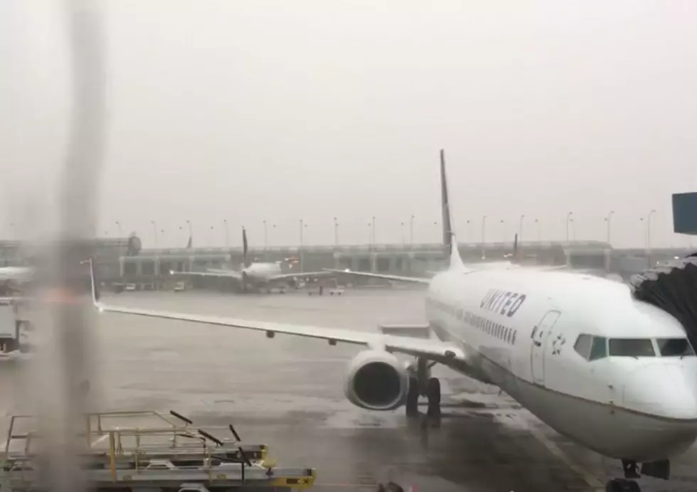 See Lightning Striking at O'Hare Airport