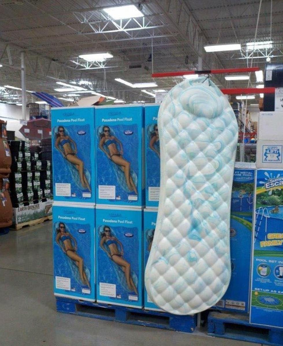 Rockford Sam&#8217;s Club is Selling a Pool Float That Looks Like a Giant Maxi Pad