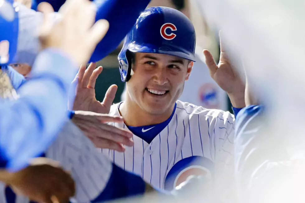 Anthony Rizzo Working Up a Sweat in Step Class is New Year&#8217;s Resolution Goals