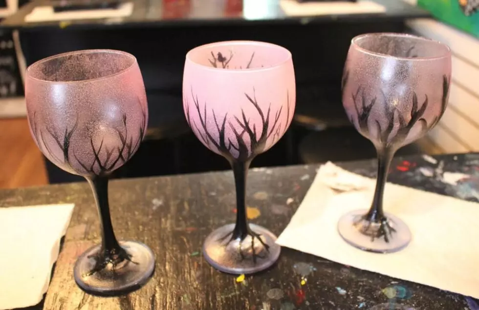 Downtown Rockford is Home to This Amazing Art Studio Where You Can Paint, Drink and Paint Glasses for your Drinks