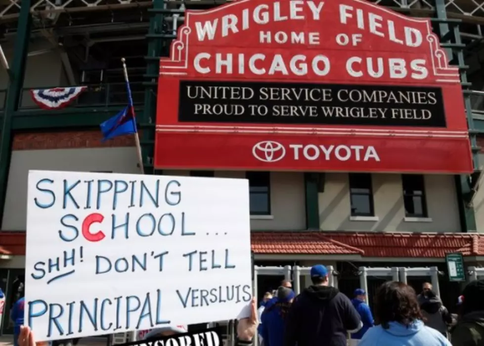 Crafty Kids Pull a &#8216;Ferris Bueller&#8217; to Attend Cubs Game, Run Into Principal at Wrigley