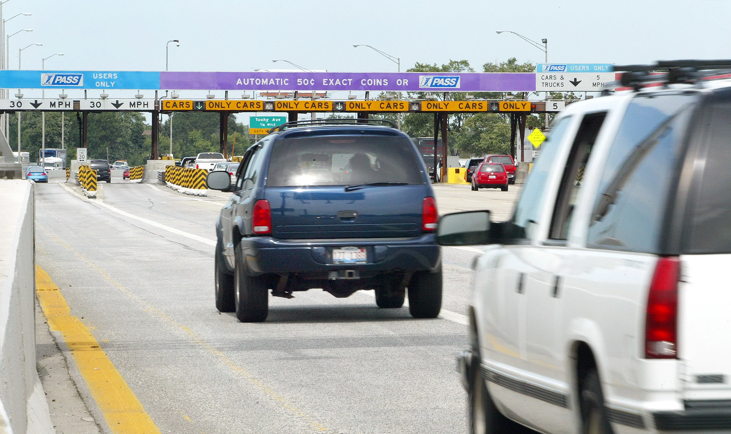 illinois tollway ipass lanes