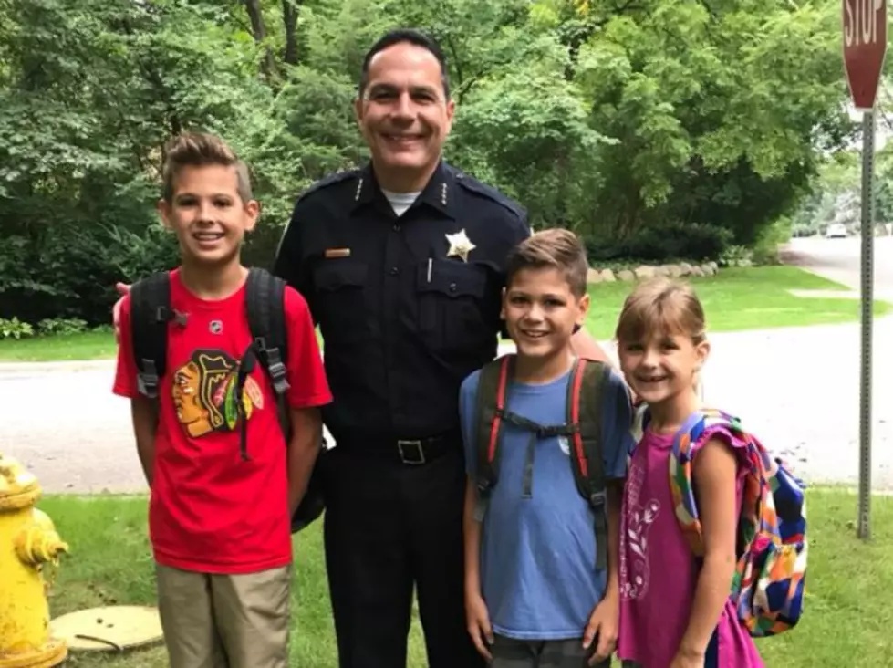 We Love How the Rockford Police Department Celebrated the First Day of School