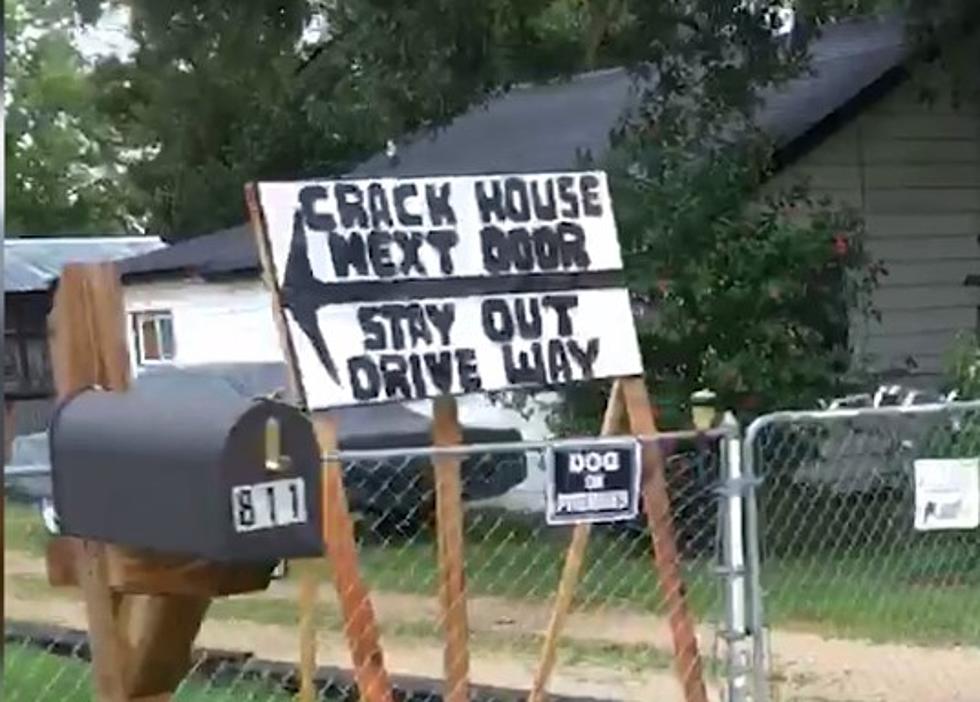 Rockford Resident Posts ‘Crack House Next Door’ Warning Sign to Discourage Drug Activity