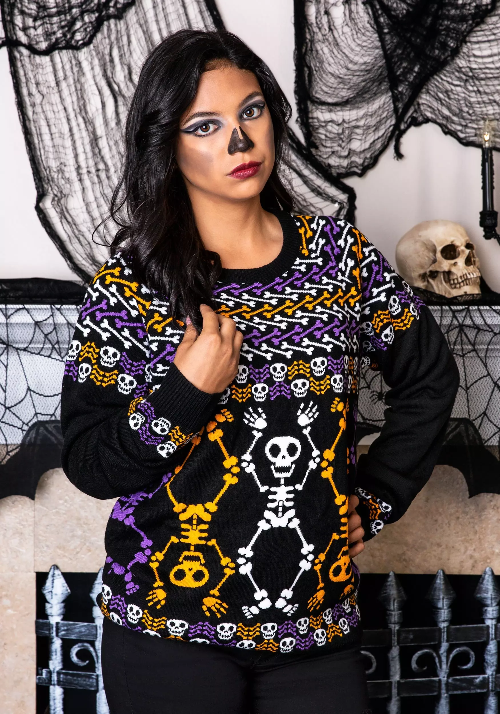 Ugly Halloween Sweaters Are a Thing Now and We're Totally Cool Wi