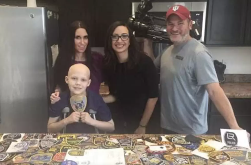 Midwestern Boy With Cancer Has A Special Request For All Police