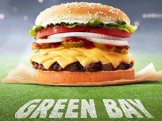 Burger King&#8217;s New Green Bay Whopper Has 8 slices of cheese