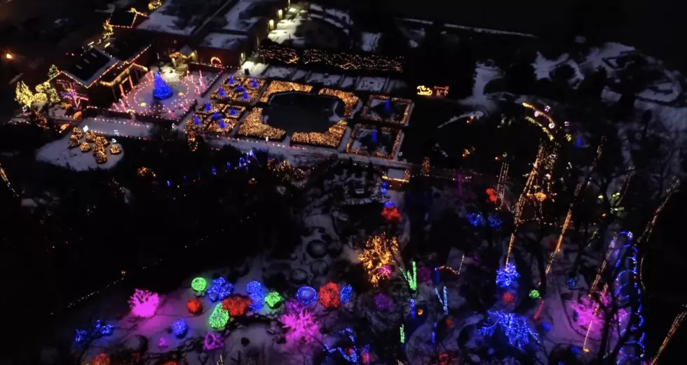Holiday Light Show at Janesville’s Rotary Gardens is Bigger Than Ever