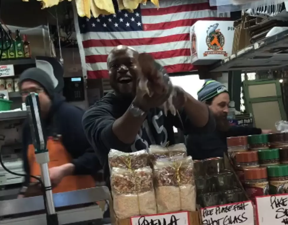 Watch The Owner Of 15th &#038; Chris Catch Fish At Pike Place In Seattle